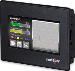Red Lion Interface 4.3" Widescreen HMI with 3 Se